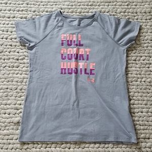 Girls XL under armour shirt